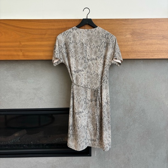 Aritzia Babaton Snake print wrap dress, Size XS - Picture 10 of 13